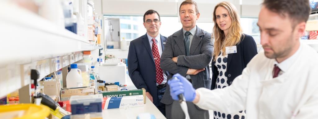 Professor Alexandra Sinclair and researcher with team from NASA