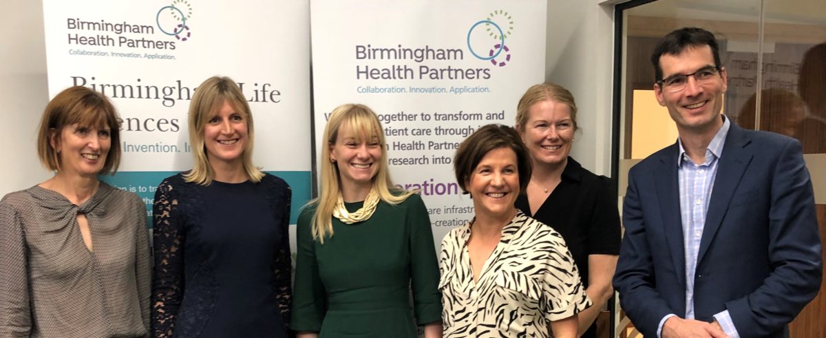 Health minister visits Birmingham Health Partners