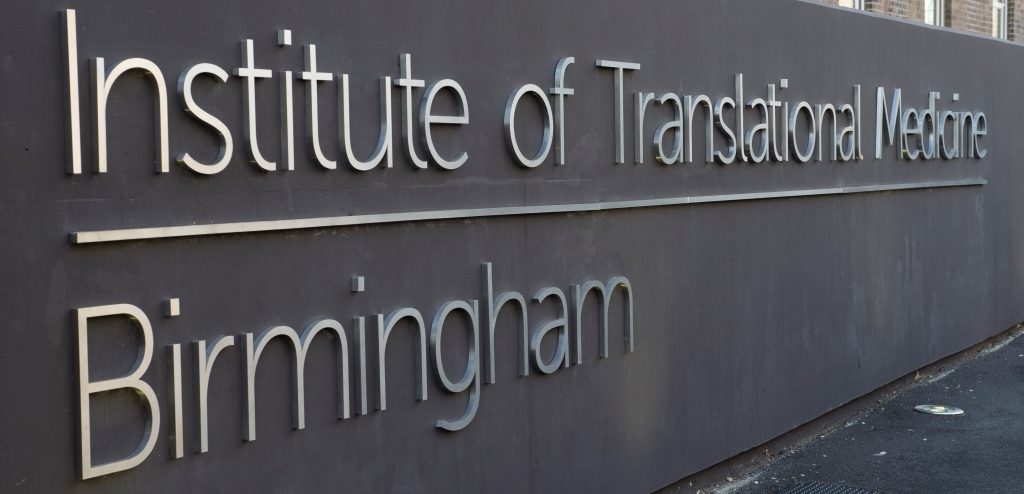 Institute of Translational Medicine - exterior sign