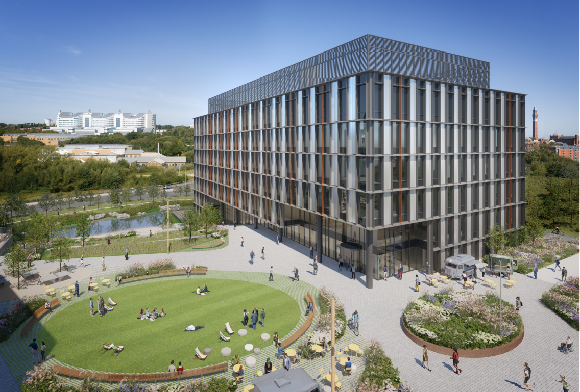 Artist's impression of the campus